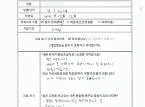 [탈모치료] 30대 남성 후기 